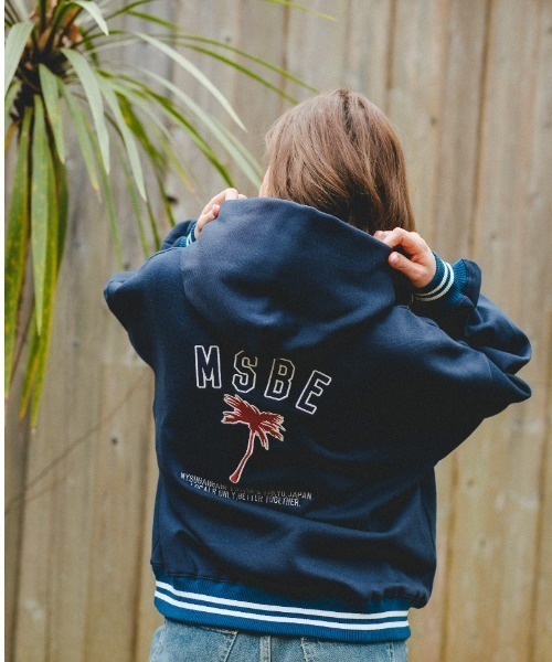 My Sugar Babe パーカー oversized three-tone hoodie メンズ
