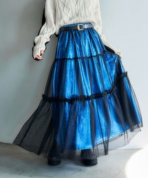 HARE | チュールレイヤーギャザースカート(HARE)(スカート)