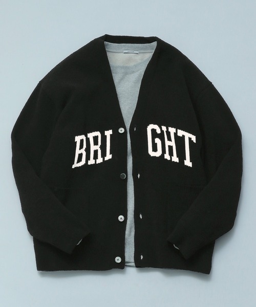 BAYFLOW(ベイフロー)の「HAPPYニットカーディガン(カーディガン/ボレロ・メンズ・ベージュ/グリーン/ブラック・LARGE/MEDIUM)」の1枚目の写真