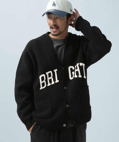 BAYFLOW(ベイフロー)の「HAPPYニットカーディガン(カーディガン/ボレロ・メンズ・ベージュ/グリーン/ブラック・LARGE/MEDIUM)」の5枚目の写真