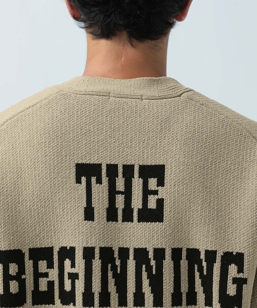 BAYFLOW(ベイフロー)の「HAPPYニットカーディガン(カーディガン/ボレロ・メンズ・ベージュ/グリーン/ブラック・LARGE/MEDIUM)」の21枚目の写真