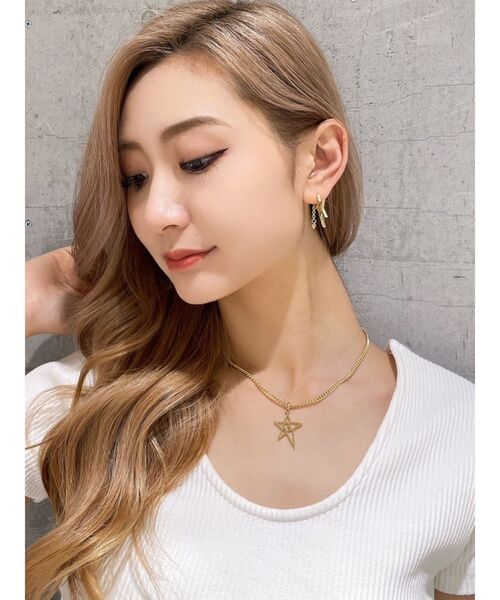 GYDA（ジェイダ）の「JEYSUS G STAR ネックレス（ネックレス・レディース・ゴールド/シルバー・FREE）」の5枚目の写真