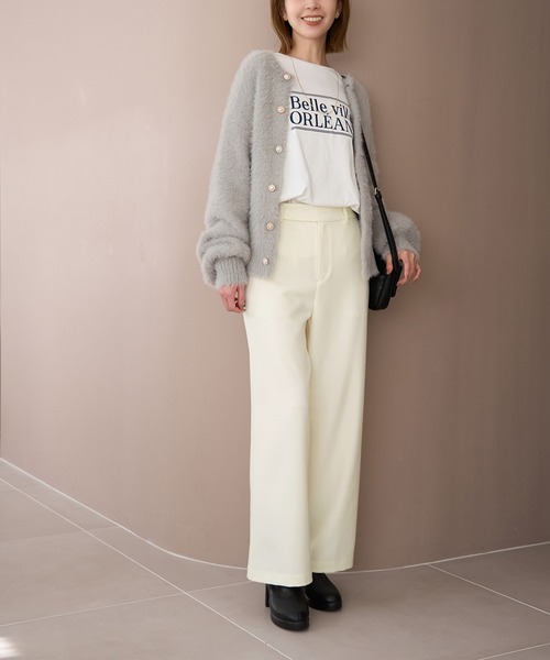 ROPE' PICNIC（ロペピクニック）の「ワイドパンツ/防汚加工（その他パンツ・レディース・ホワイト・40/36/38）」の17枚目の写真