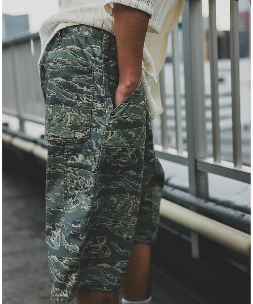 BEAMS(ビームス)の「BEAMS / ダブルニー ショートパンツ(その他パンツ・メンズ・その他/ブラック/その他1・S/XL/L/M)」の9枚目の写真