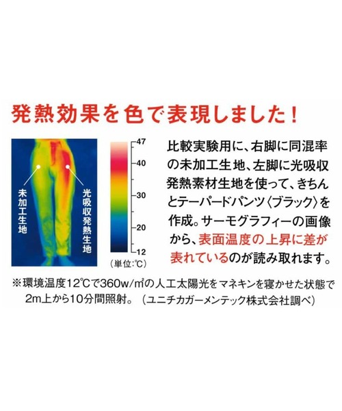 IEDIT（イディット）の「ＩＥＤＩＴ　光吸収発熱素材＆裏起毛でいつでも暖かな　美脚ストレッチワイドパンツ（その他パンツ・レディース・ライトグレー/ブラック/ネイビー・MEDIUM/LARGE/X-LARGE/XX-LARGE/XXX-LARGE/SMALL）」の7枚目の写真