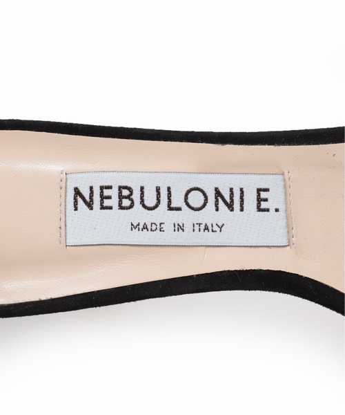 NEBULONI E（ネブローニ）の「【NEBULONI E. /ネブローニ】スエード1ストヒール：サンダル（サンダル・レディース・ブラック・36/37/38/39/35）」の12枚目の写真