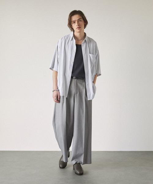 EMMA CLOTHES（エマクローズ）の「ハイソールミュールサンダル EMMA CLOTHES（サンダル・メンズ・ブラック/ダークブラウン/チャコール・L/M/S）」の21枚目の写真