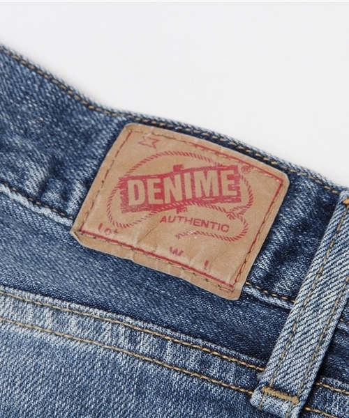 Denime（ドゥニーム）の「【MadeInJapan】DENIM SHORT PANTS/デニムショートパンツ（デニムパンツ・レディース・ホワイト/ライトインディゴブルー・MEDIUM/X-SMALL/SMALL）」の14枚目の写真