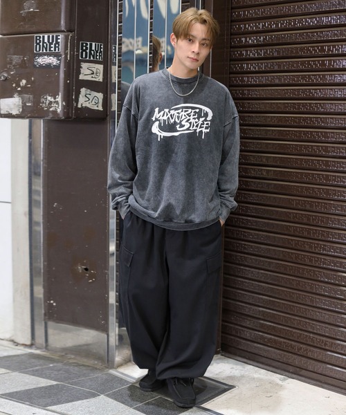 SPINNS（スピンズ）の「【ユニセックスで着用可能】ピグメント裏