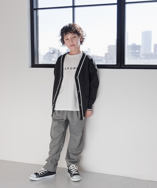 GLOBAL WORK(グローバルワーク)の「サマ楽テーパードパンツ/976026(その他パンツ・キッズ・グレー/ブラック・150cm/140cm/120cm/160cm/130cm/170cm)」の4枚目の写真