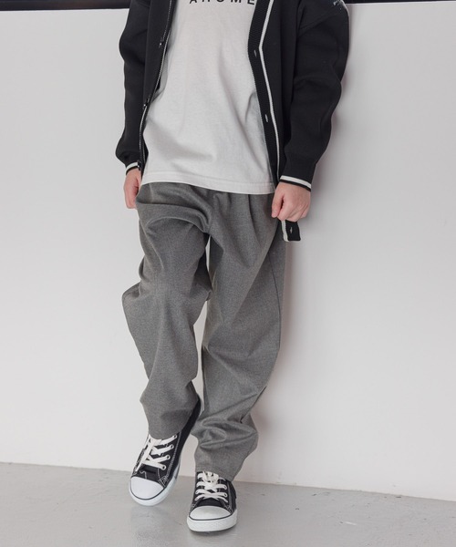 GLOBAL WORK(グローバルワーク)の「サマ楽テーパードパンツ/976026(その他パンツ・キッズ・グレー/ブラック・150cm/140cm/120cm/160cm/130cm/170cm)」の8枚目の写真
