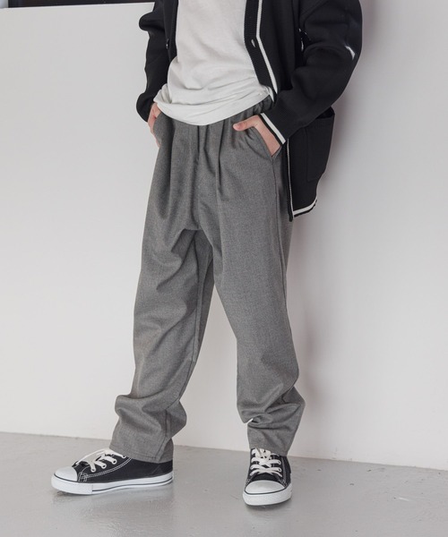 GLOBAL WORK(グローバルワーク)の「サマ楽テーパードパンツ/976026(その他パンツ・キッズ・グレー/ブラック・150cm/140cm/120cm/160cm/130cm/170cm)」の9枚目の写真