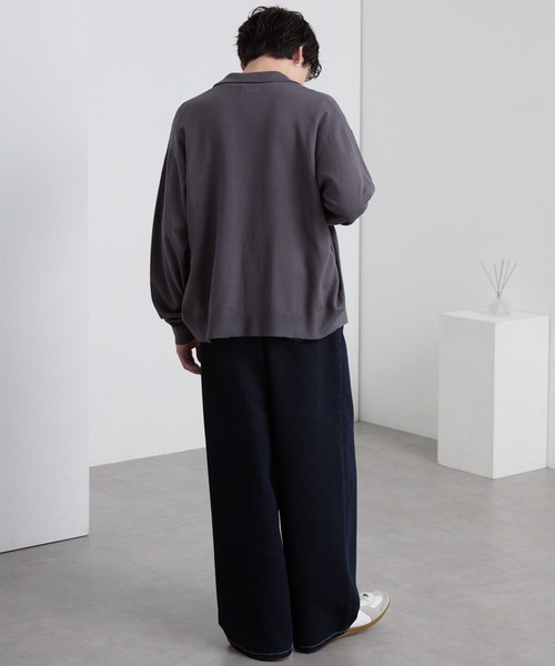 ヴィンテージメイクバギーセミワイドデニムパンツ MONO-MART│MONO