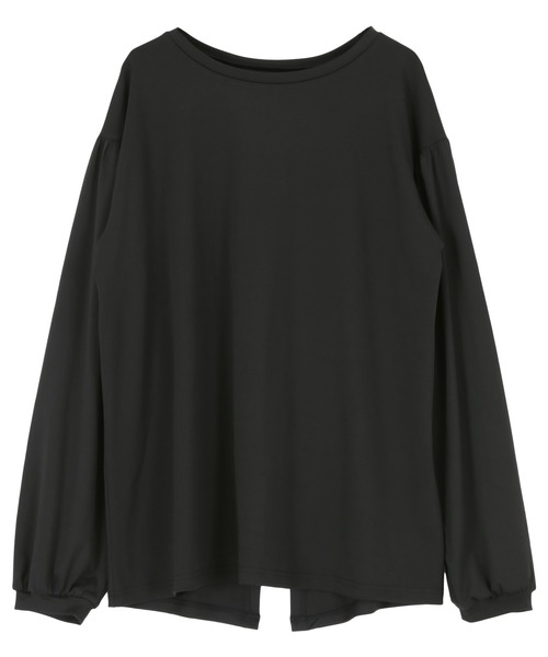 titivate（ティティベイト）の「バックスリットボリュームスリーブトップス/ラッシュガード（ラッシュガード・レディース・カーキ/ブラック/グリーン系その他・M/S/L）」の2枚目の写真