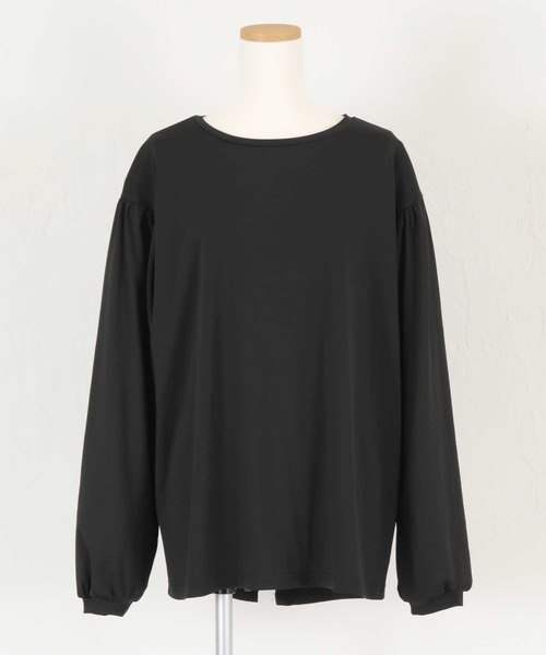 titivate（ティティベイト）の「バックスリットボリュームスリーブトップス/ラッシュガード（ラッシュガード・レディース・カーキ/ブラック/グリーン系その他・M/S/L）」の8枚目の写真