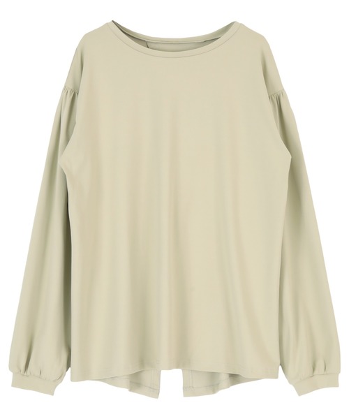 titivate（ティティベイト）の「バックスリットボリュームスリーブトップス/ラッシュガード（ラッシュガード・レディース・カーキ/ブラック/グリーン系その他・M/S/L）」の19枚目の写真