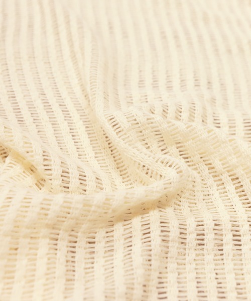 reca（レカ）の「メッシュニットソー（ニット/セーター・レディース・ブラック/アイボリー・M）」の19枚目の写真