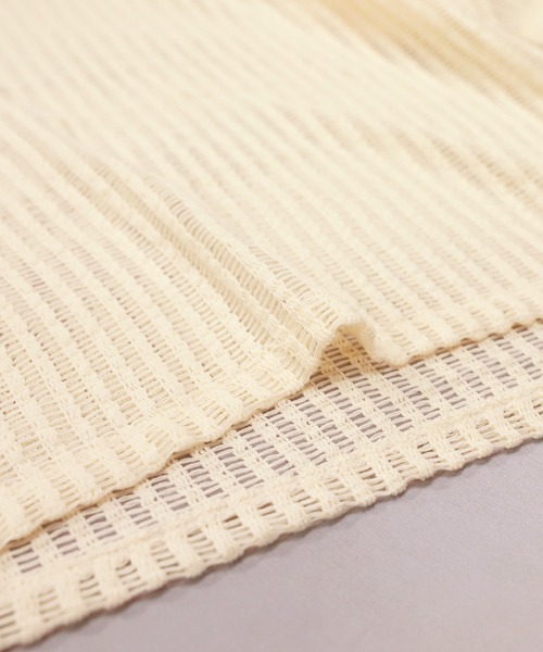 reca（レカ）の「メッシュニットソー（ニット/セーター・レディース・ブラック/アイボリー・M）」の20枚目の写真