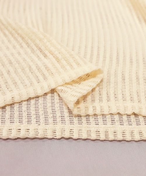 reca（レカ）の「メッシュニットソー（ニット/セーター・レディース・ブラック/アイボリー・M）」の21枚目の写真