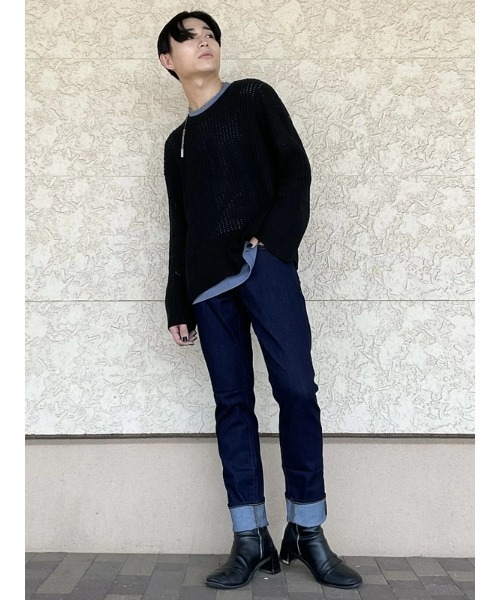 GAP(ギャップ)の「GapFlex ウォッシュウェル ソフトウェア スリムデニムジーンズ(デニムパンツ・メンズ・インディゴブルー・28W 30L/29W 30L/30W 30L/32W 30L/32W 32L/36W 32L/34W 32L/31W 32L/31W 30L/33W 32L)」の8枚目の写真