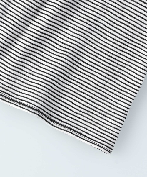 BACK NUMBER(バックナンバー)の「【BACK NUMBER】フレアスリーブ長袖Tシャツ(Tシャツ/カットソー・レディース・オフホワイト/ブラック/ブラック×ホワイト/ホワイト×ブラック・LARGE/SMALL/MEDIUM/XL)」の14枚目の写真