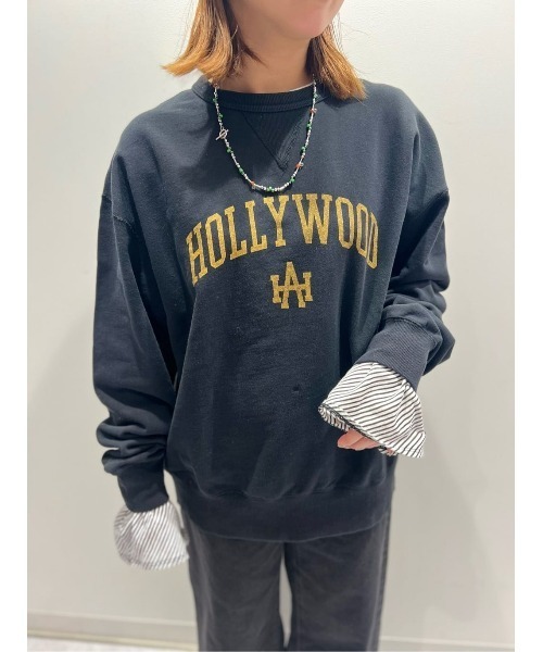 BACK NUMBER(バックナンバー)の「【BACK NUMBER】フレアスリーブ長袖Tシャツ(Tシャツ/カットソー・レディース・オフホワイト/ブラック/ブラック×ホワイト/ホワイト×ブラック・LARGE/SMALL/MEDIUM/XL)」の20枚目の写真