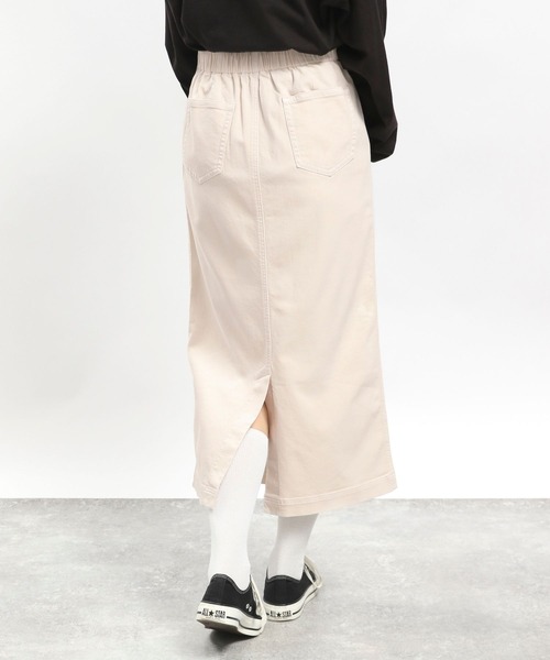 GLOBAL WORK Smile Seed Store（グローバルワーク スマイルシードストア）の「デニムＩラインスカート/977006（デニムスカート・レディース・ブルー系その他3/ブラック/アイボリー/ブルー系その他5・SMALL/MEDIUM/X-LARGE/LARGE）」の14枚目の写真