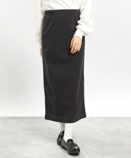 GLOBAL WORK Smile Seed Store（グローバルワーク スマイルシードストア）の「デニムＩラインスカート/977006（デニムスカート・レディース・ブルー系その他3/ブラック/アイボリー/ブルー系その他5・SMALL/MEDIUM/X-LARGE/LARGE）」の13枚目の写真