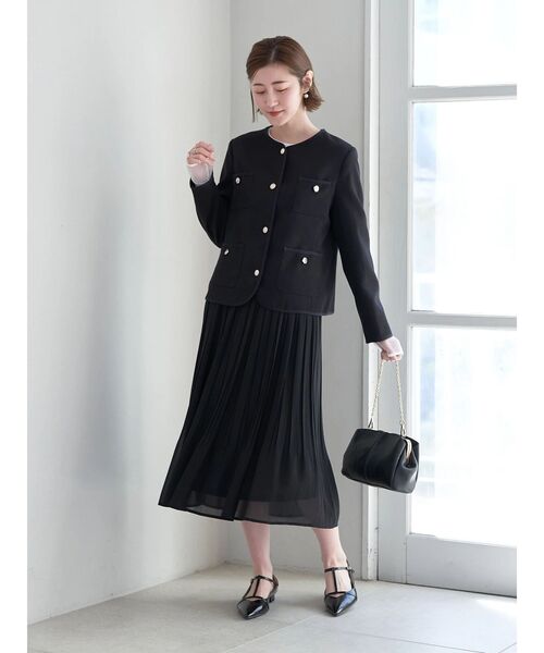 YECCA VECCA(イェッカヴェッカ)の「2wayチェーンバッグ(クラッチバッグ・レディース・ブラック/ライトベージュ/シルバー系その他・FREE)」の15枚目の写真