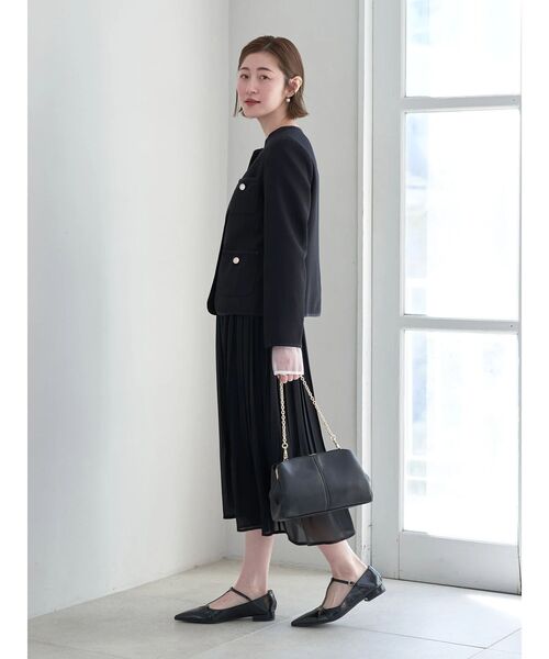 YECCA VECCA(イェッカヴェッカ)の「2wayチェーンバッグ(クラッチバッグ・レディース・ブラック/ライトベージュ/シルバー系その他・FREE)」の16枚目の写真