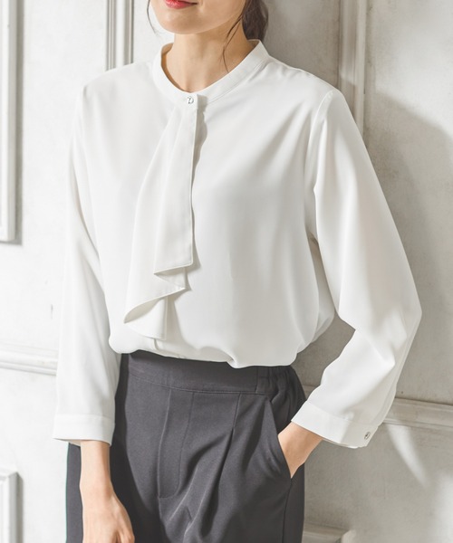 8分袖ボウタイブラウス（シャツ/ブラウス）｜Honeys（ハニーズ）の