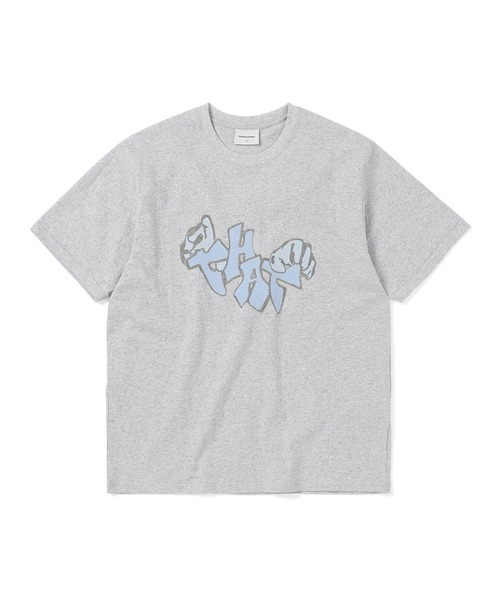 thisisneverthat（ディスイズネバーザット）の「THAT Hands Tee（Tシャツ/カットソー・メンズ・ヘザーグレー/パープル/ホワイト・S/M/L/XL）」の3枚目の写真