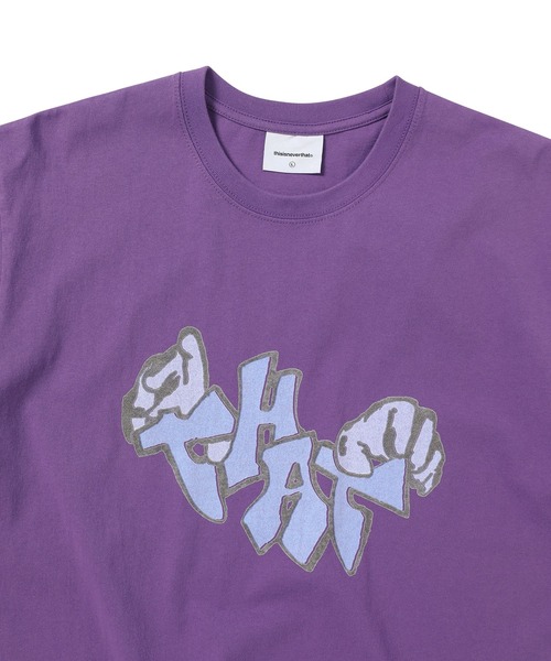 thisisneverthat（ディスイズネバーザット）の「THAT Hands Tee（Tシャツ/カットソー・メンズ・ヘザーグレー/パープル/ホワイト・S/M/L/XL）」の10枚目の写真