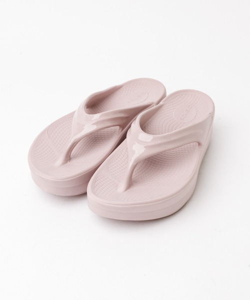 OOFOS（ウーフォス）の「【OOFOS/ウーフォス】OOmega/ ウーメガ  厚底（サンダル・レディース・ブラック/ベージュ/ブラック系その他/ピンク・36/37/38）」の4枚目の写真