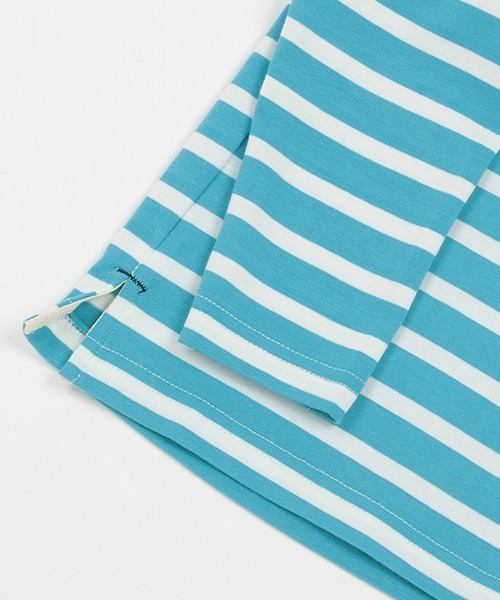 Boden Tシャツ ボーダー アニマル アップリケ マルチボーダークロップドTシャツ – PIXIUM