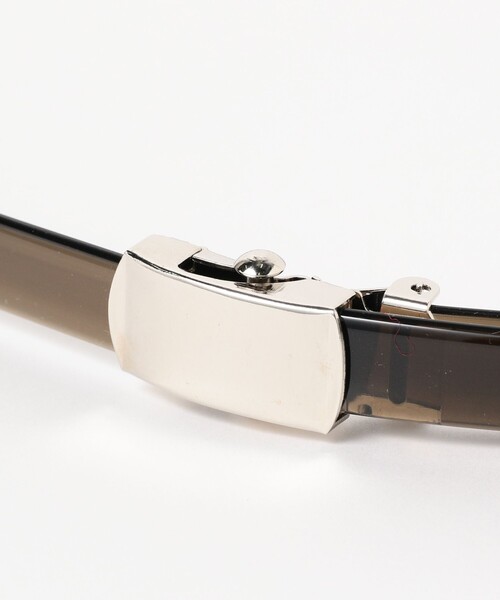 BEAMS BOY(ビームスボーイ)の「PIKE / 15mm クリア ベルト(ベルト・レディース・オレンジ/ピンク/ブラック/ブルー/ホワイト・ONE SIZE)」の9枚目の写真