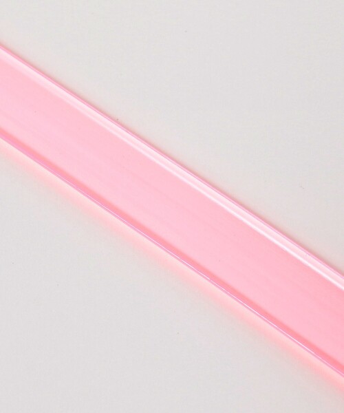 BEAMS BOY(ビームスボーイ)の「PIKE / 15mm クリア ベルト(ベルト・レディース・オレンジ/ピンク/ブラック/ブルー/ホワイト・ONE SIZE)」の15枚目の写真