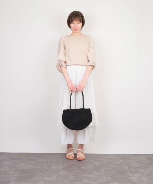 Rivel(リヴェル)の「【L’ ANGOLO DEL CUOIO/ランゴロデルクオイオ】トングサンダル レザーサンダル フラットサンダル(サンダル・レディース・ホワイト/ブラック/シルバー・39/38/37/36)」の16枚目の写真