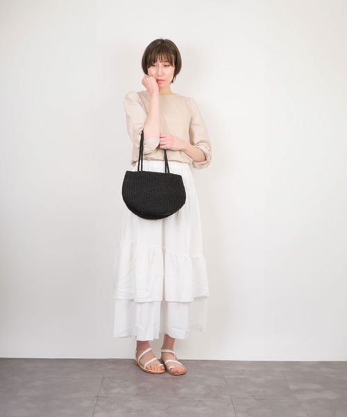 Rivel(リヴェル)の「【L’ ANGOLO DEL CUOIO/ランゴロデルクオイオ】トングサンダル レザーサンダル フラットサンダル(サンダル・レディース・ホワイト/ブラック/シルバー・39/38/37/36)」の17枚目の写真