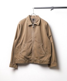 B.I.D.（ビーアイディー）の「《ピグメント加工　裏毛スウェットZIPジャケット（ブルゾン）」