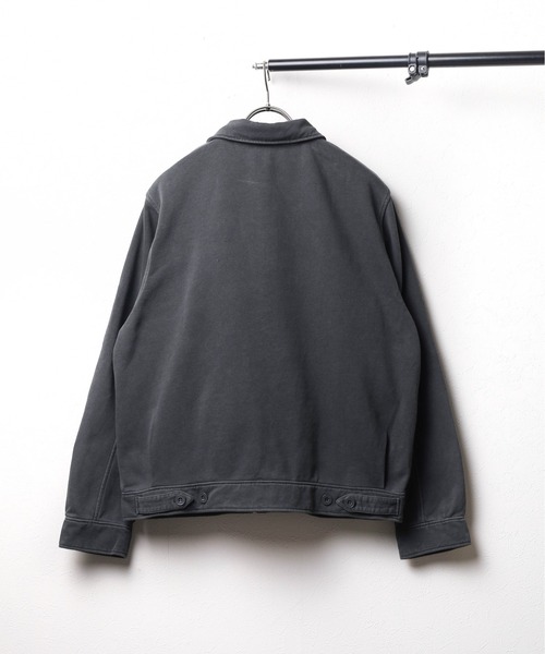 セール】《ピグメント加工 裏毛スウェットZIPジャケット