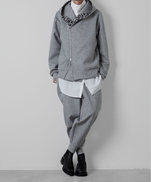 ato（アトウ）の「AIR CUSHION SWEAT  PANTS（スウェットパンツ・メンズ・ブラック/トップグレー・44/46/48）」の15枚目の写真