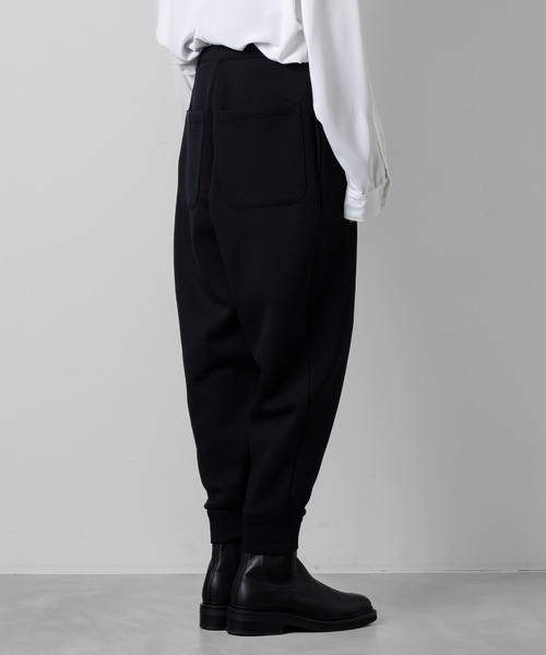 ato（アトウ）の「AIR CUSHION SWEAT  PANTS（スウェットパンツ・メンズ・ブラック/トップグレー・44/46/48）」の22枚目の写真