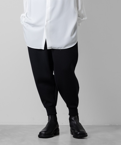 ato（アトウ）の「AIR CUSHION SWEAT  PANTS（スウェットパンツ・メンズ・ブラック/トップグレー・44/46/48）」の16枚目の写真