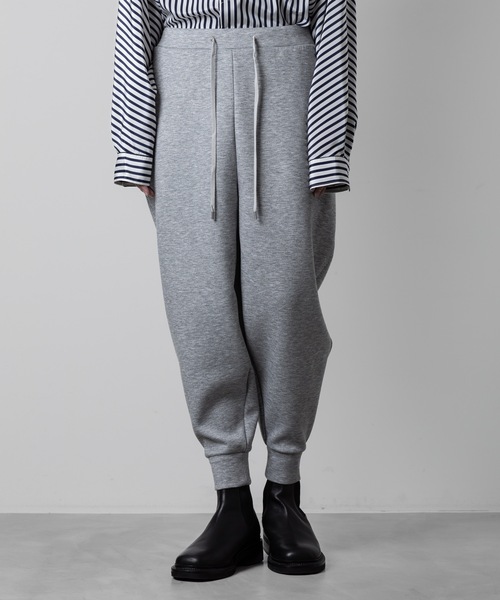 ato（アトウ）の「AIR CUSHION SWEAT  PANTS（スウェットパンツ・メンズ・ブラック/トップグレー・44/46/48）」の8枚目の写真