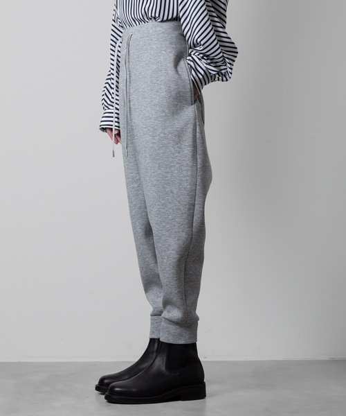 ato（アトウ）の「AIR CUSHION SWEAT  PANTS（スウェットパンツ・メンズ・ブラック/トップグレー・44/46/48）」の9枚目の写真