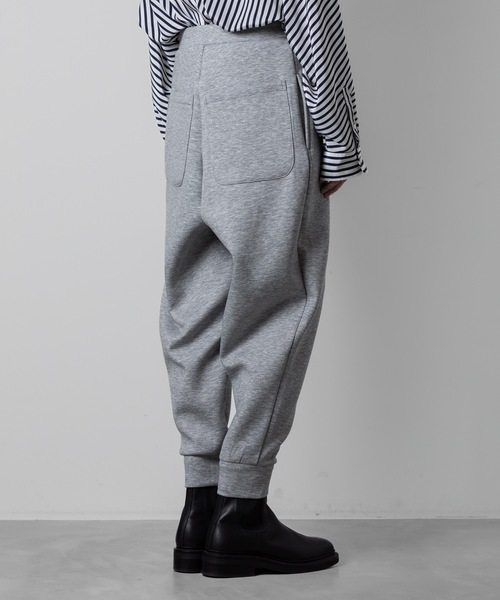 ato（アトウ）の「AIR CUSHION SWEAT  PANTS（スウェットパンツ・メンズ・ブラック/トップグレー・44/46/48）」の10枚目の写真