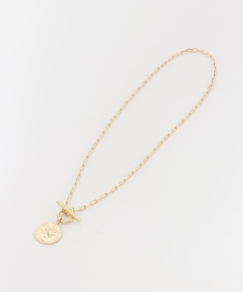 URBAN RESEARCH ROSSO WOMEN（アーバンリサーチ　ロッソ）の「コインネックレス（ネックレス・レディース・ゴールド・FREE）」の3枚目の写真