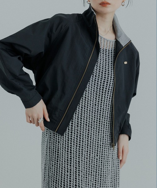 CE'E_SE'E(シーシー)の「クロップドナイロンブルゾン(ブルゾン・レディース・ブラック/ベージュ・FREE)」の22枚目の写真