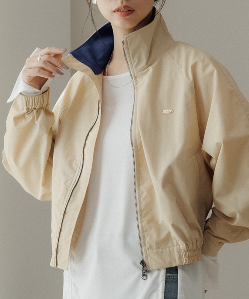 CE'E_SE'E(シーシー)の「クロップドナイロンブルゾン(ブルゾン・レディース・ブラック/ベージュ・FREE)」の19枚目の写真